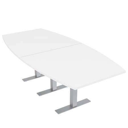 Skutchi Designs 45 in W, 96 in L, 29 in H, Engineered Wood Top, White HAR-BOT-46x93-T-XD09